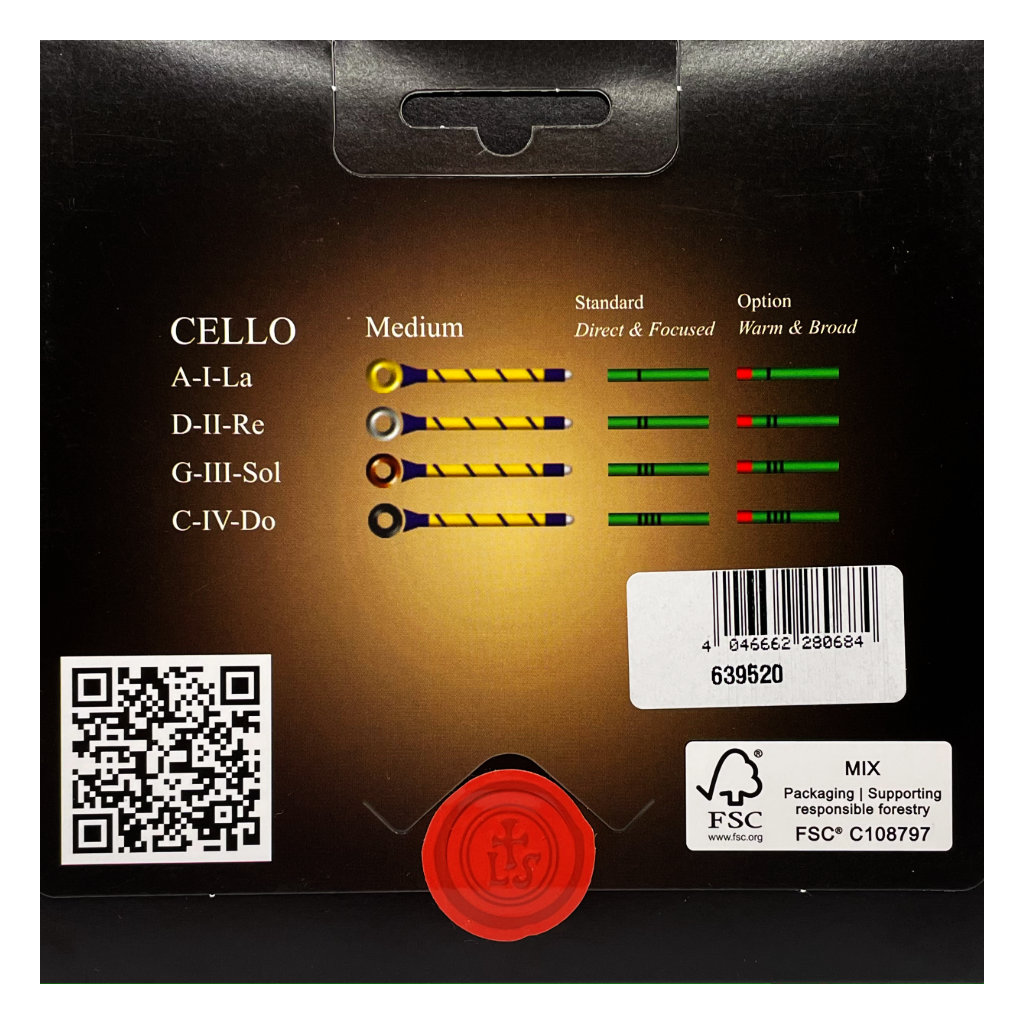 IL CANNONE W&B - SET CORDE PER VIOLONCELLO - immagine 2