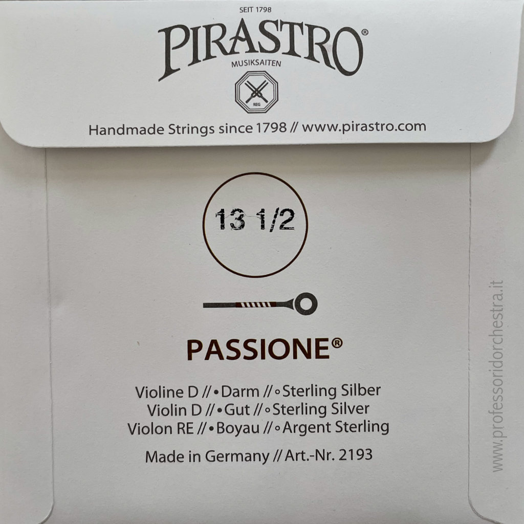 PASSIONE - SET CORDE PER VIOLINO - immagine 3