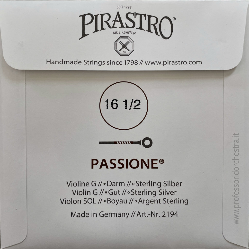 PASSIONE - SET CORDE PER VIOLINO - immagine 4