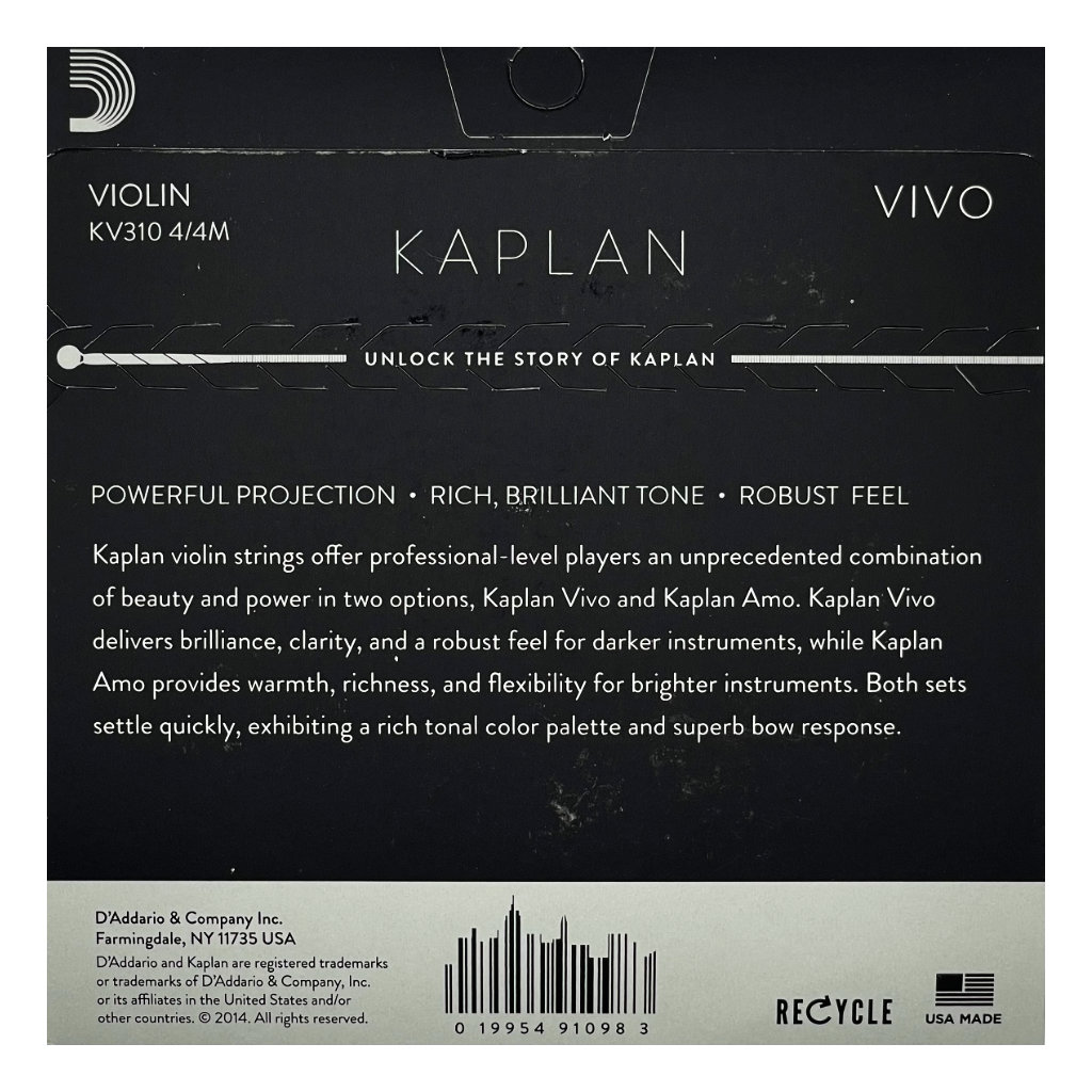 KAPLAN VIVO - SET CORDE PER VIOLINO - immagine 2