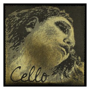 EVAH PIRAZZI GOLD - SET CORDE PER VIOLONCELLO
