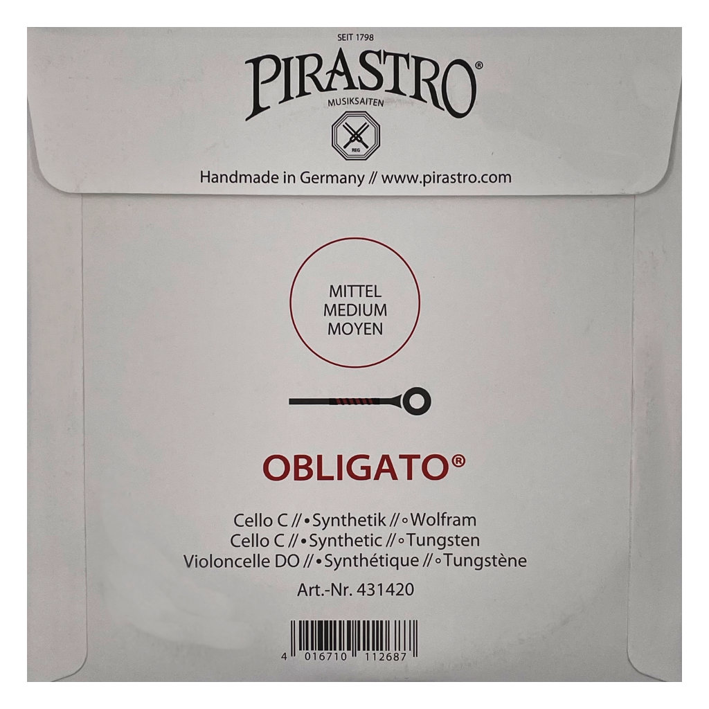 OBLIGATO - SET CORDE PER VIOLONCELLO - immagine 3
