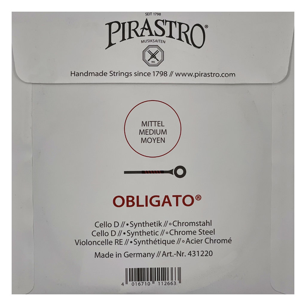 OBLIGATO - SET CORDE PER VIOLONCELLO - immagine 5