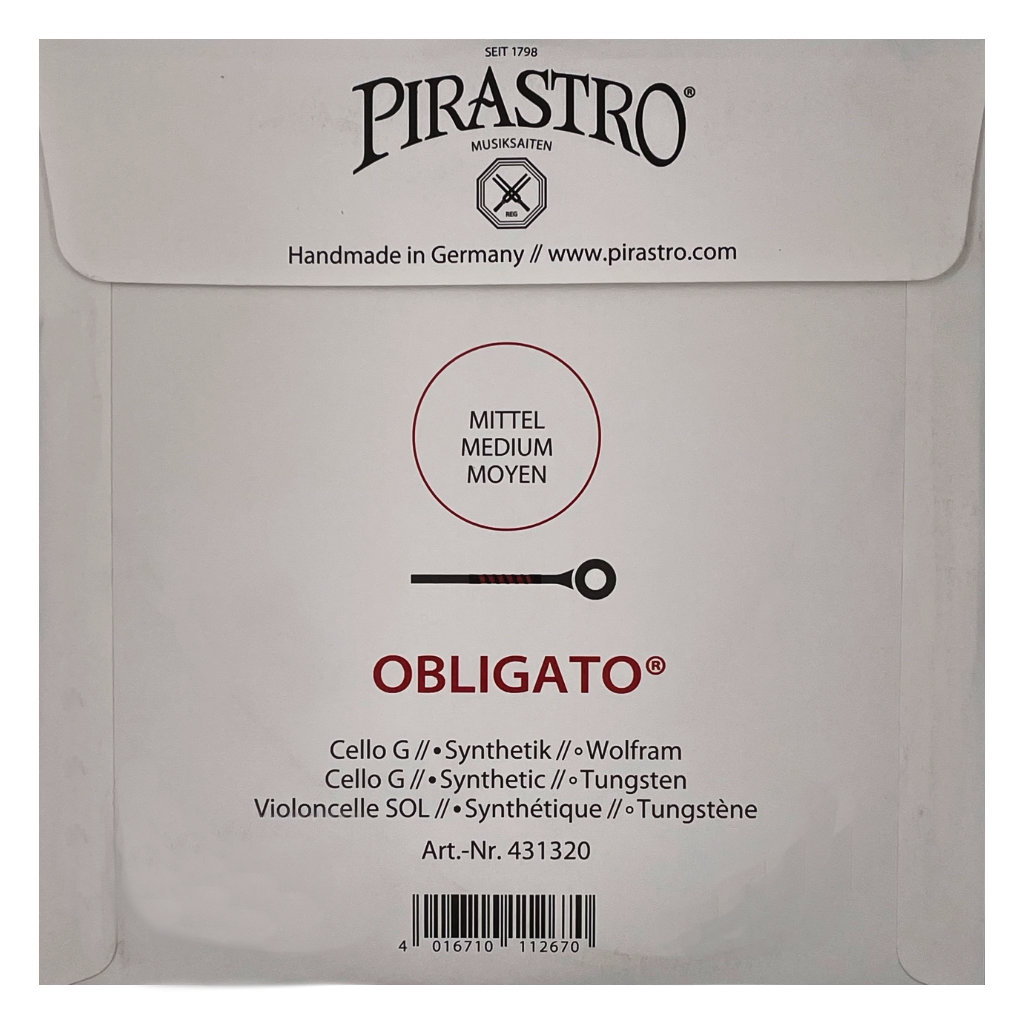 OBLIGATO - SET CORDE PER VIOLONCELLO - immagine 4